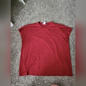 Casual Red Tee